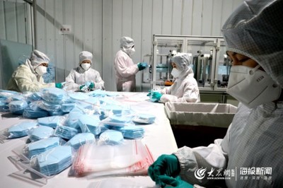 這就是山東|東營紅星勞保企業緊急復工，4萬只口罩免費送往一線